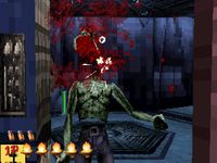 une photo d'Ã©cran de The House of the Dead sur Sega Saturn